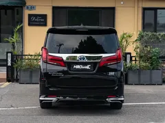 2021 Toyota Alphard Hybrid 2.5L Premium, чёрный — фото 6
