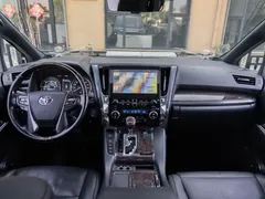 2021 Toyota Alphard Hybrid 2.5L Premium, чёрный — фото 10