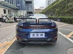 2020 Porsche 911 Carrera 4 3.0T, синий — фото 14