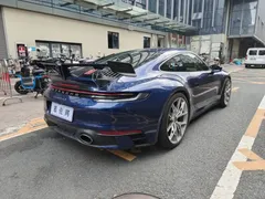 2020 Porsche 911 Carrera 4 3.0T, синий — фото 15