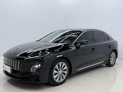2023 Hongqi E-QM5, чёрный — фото 2