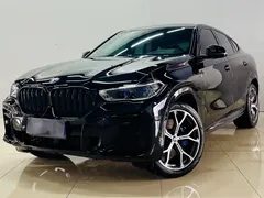 2022 BMW X6, чёрный — фото 2