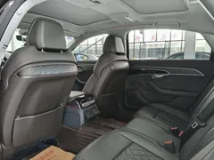 2021 Audi A8L 50 TFSI quattro, чёрный — фото 15