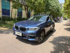 2021 BMW X4 25i M, синий — фото 3