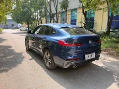 2021 BMW X4 25i M, синий — фото 7
