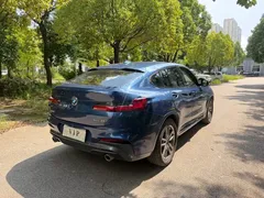 2021 BMW X4 25i M, синий — фото 9