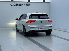 2021 Volkswagen Golf 280TSI DSG R-Line, белый — фото 3