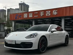 2023 Porsche Panamera 4 Executive 2.9T, белый — фото 1