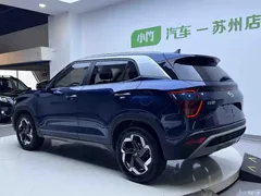 2020 Hyundai Beijing Hyundai ix25 1.5L CVT DLX Premium Type, синий — фото 4
