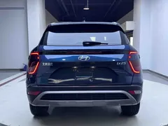2020 Hyundai Beijing Hyundai ix25 1.5L CVT DLX Premium Type, синий — фото 5
