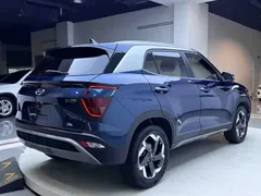 2020 Hyundai Beijing Hyundai ix25 1.5L CVT DLX Premium Type, синий — фото 6