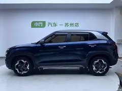 2020 Hyundai Beijing Hyundai ix25 1.5L CVT DLX Premium Type, синий — фото 7