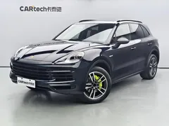 2021 Porsche Cayenne E-Hybrid 2.0T PHEV, синий — фото 1
