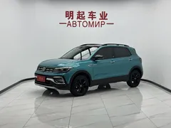 2023 Volkswagen T-Cross 280TSI DSG Luxury, зелёный — фото 1