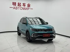 2023 Volkswagen T-Cross 280TSI DSG Luxury, зелёный — фото 3