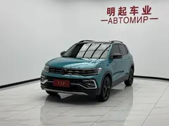 2023 Volkswagen T-Cross 280TSI DSG Luxury, зелёный — фото 4