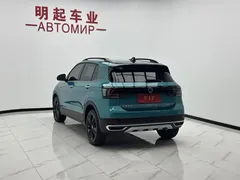 2023 Volkswagen T-Cross 280TSI DSG Luxury, зелёный — фото 8