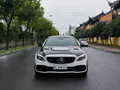 2019 Mercedes-Benz C-Class AMG C 43 4MATIC, чёрный — фото 2