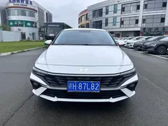 2023 Hyundai Elantra 1.5L CVT GLX Elite, белый — фото 2