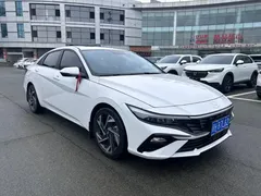 2023 Hyundai Elantra 1.5L CVT GLX Elite, белый — фото 3