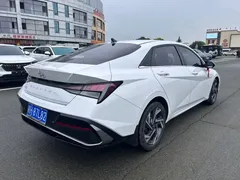 2023 Hyundai Elantra 1.5L CVT GLX Elite, белый — фото 10