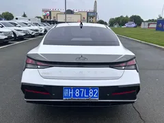 2023 Hyundai Elantra 1.5L CVT GLX Elite, белый — фото 11