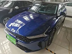 2020 Kia K5 380T GT-Line Premium Tech, синий — фото 1