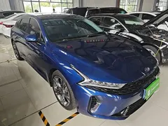 2020 Kia K5 380T GT-Line Premium Tech, синий — фото 4