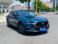 2021 Mazda CX-4 2.0L AT 2WD, синий — фото 3