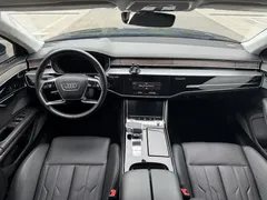 2022 Audi A8L 55 TFSI quattro, чёрный — фото 12