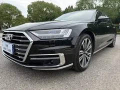 2022 Audi A8L 55 TFSI quattro, чёрный — фото 15