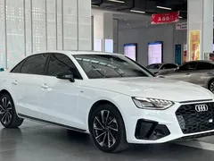 2023 Audi A4L 40 TFSI, белый — фото 3