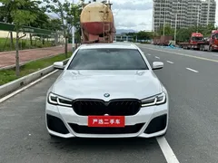 2021 BMW 5 Series 530Li Leading M Sport Package, белый — фото 2