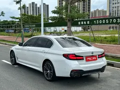 2021 BMW 5 Series 530Li Leading M Sport Package, белый — фото 9