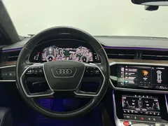 2021 Audi A7 40 TFSI, синий — фото 7