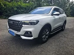 2021 Haval H6 1.5GDIT AT, белый — фото 3