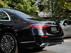 2023 Mercedes-Benz S-Class New Energy modified S 450 e L plug-in hybrid sedan, чёрный — фото 3