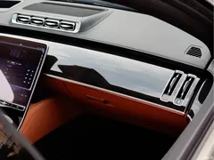 2023 Mercedes-Benz S-Class New Energy modified S 450 e L plug-in hybrid sedan, чёрный — фото 13