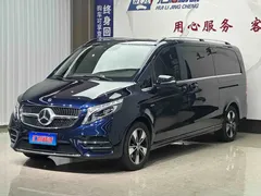2021 Mercedes-Benz V-Class V 260 L Luxury, синий — фото 1