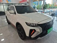 2022 Geely Atlas 1.8TD DCT, белый — фото 4