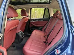 2022 BMW X3 xDrive25i M, синий — фото 10