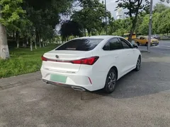 2021 Changan Eado PLUS 1.4T GDI DCT, белый — фото 7