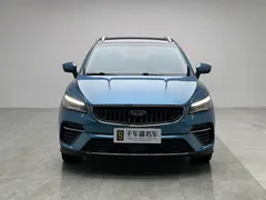 2021 Geely Emgrand S 1.4T CVT, синий — фото 2