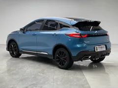 2021 Geely Emgrand S 1.4T CVT, синий — фото 4