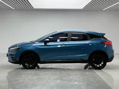2021 Geely Emgrand S 1.4T CVT, синий — фото 7