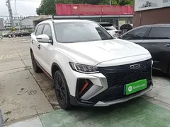 2022 Geely Atlas 1.8T DCT Smart, белый — фото 4