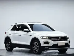 2021 Volkswagen T-Roc 280TSI DSG 4WD, белый — фото 4