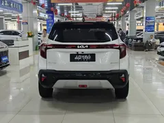 2023 Kia Seltos 1.5L CVT Luxury, белый — фото 9
