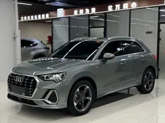 2023 Audi Q3 35 TFSI 1.4T, синий — фото 1