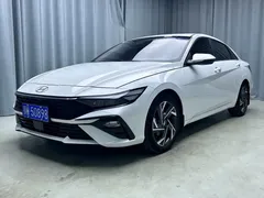 2023 Hyundai Elantra 1.5L CVT GLX Elite, белый — фото 1
